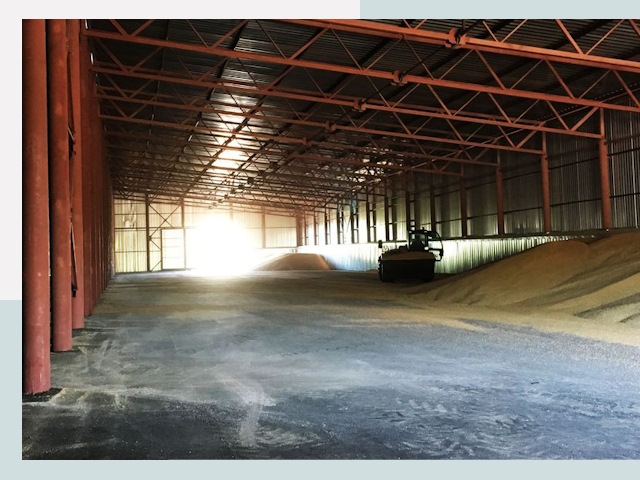 Строительство зернохранилищ в Калуге