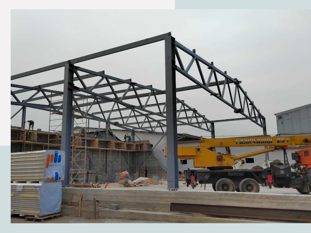 Строительство цехов в Калуге