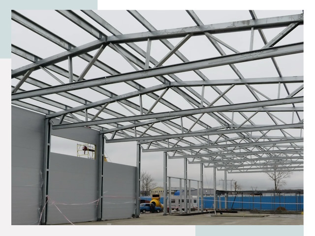 Строительство складов в Калуга от 607 руб. за м²