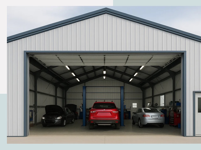 Ангары из сэндвич панелей от 607 руб. в Калуга