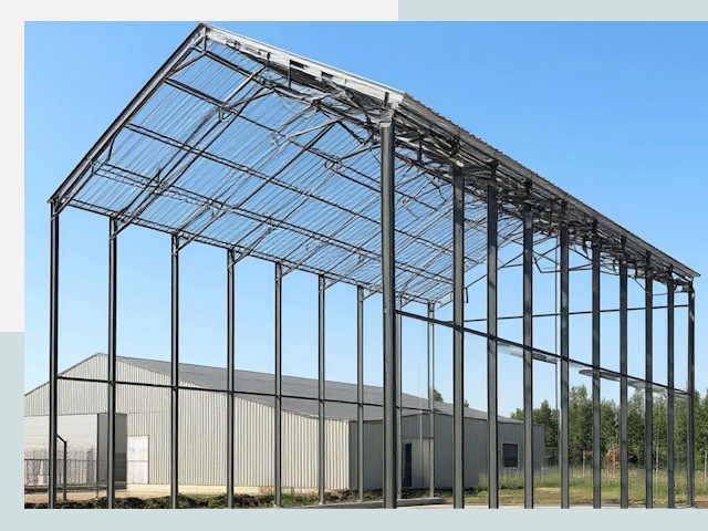 Прямо стенные ангары от СтальСтрой-Клг по цене 607 руб.