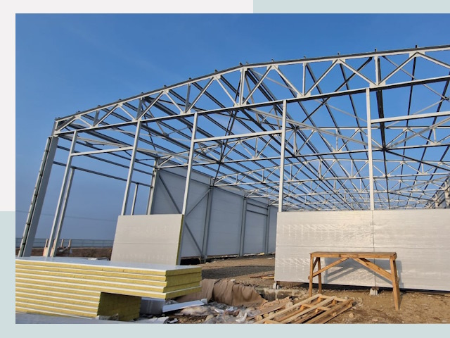 Утепленные ангары в Калуга от 607 руб. за м²