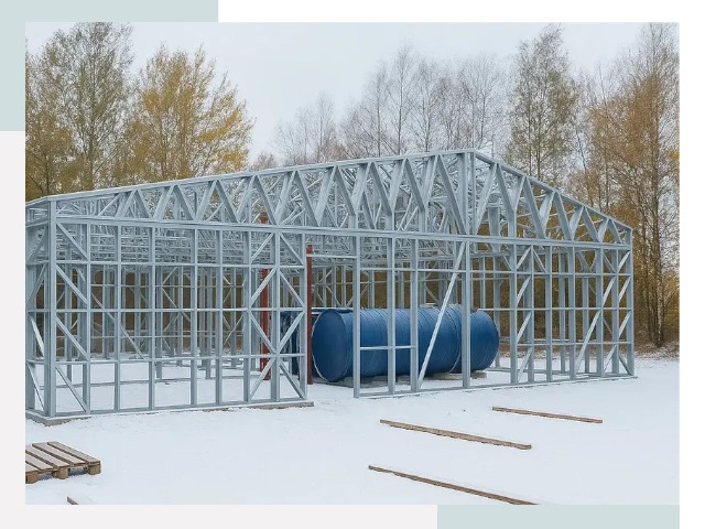 Металлические ангары в Калуге