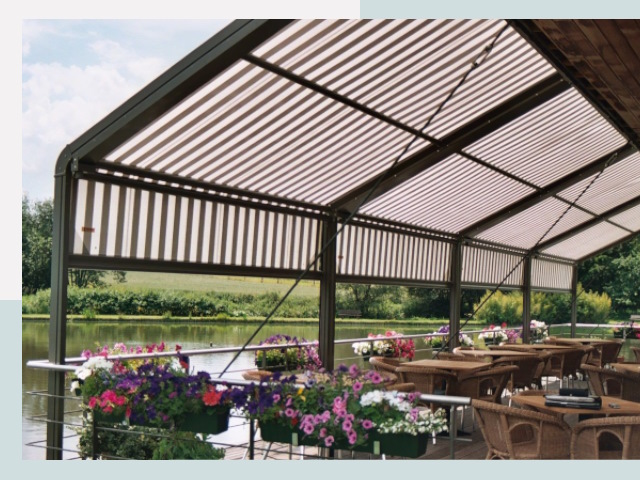 Элегантные навесы для кафе от 607 руб в Калуга