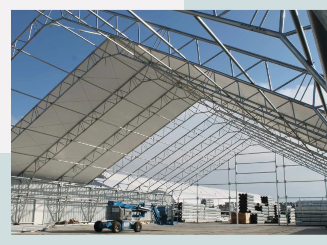 Каркасно-тентовые сооружения от СтальСтрой-Клг по цене 607 руб.