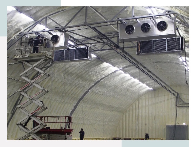 Оснащение ангаров в Калуге