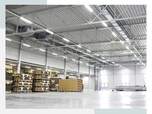 Освещение ангаров в Калуге