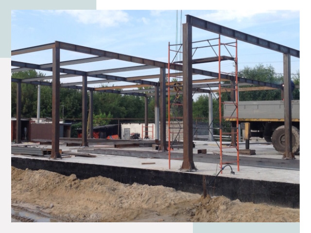 Фундамент для ангаров в Калуге