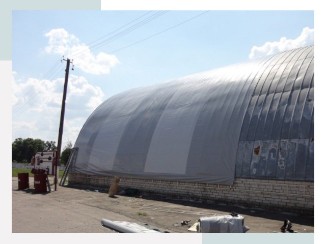 Ремонт ангаров в Калуге