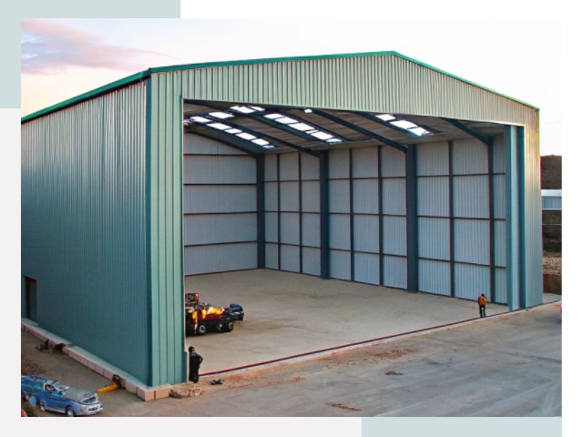 Строительство ангаров в Калуге