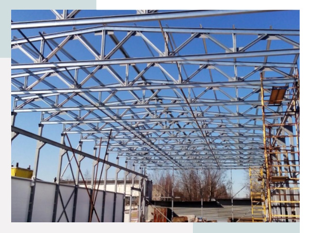 Металлокаркасы для складов в Калуге