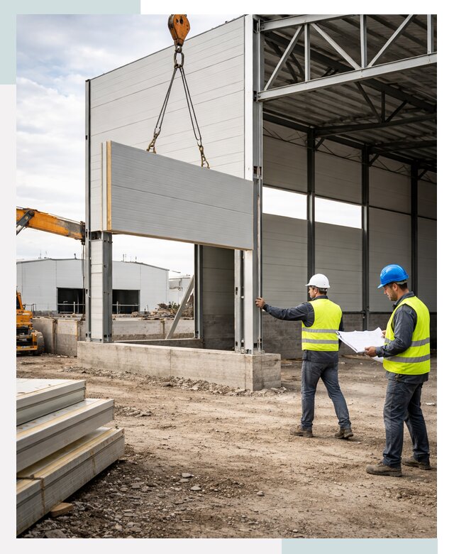 Склад из сэндвич панелей под ключ в Калуге от 9608 р. | СтальСтрой-Клг