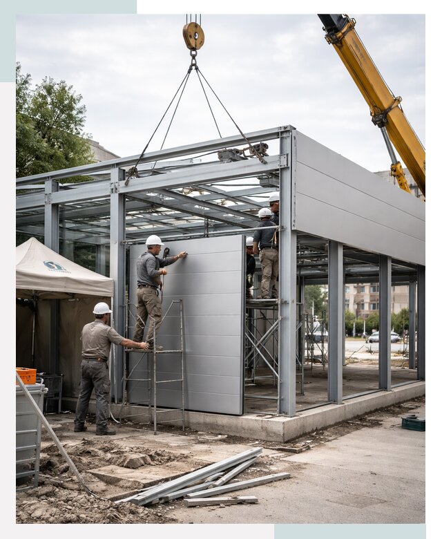 СтальСтрой-Клг: торговый павильон под ключ в Калуге от 35399 р.