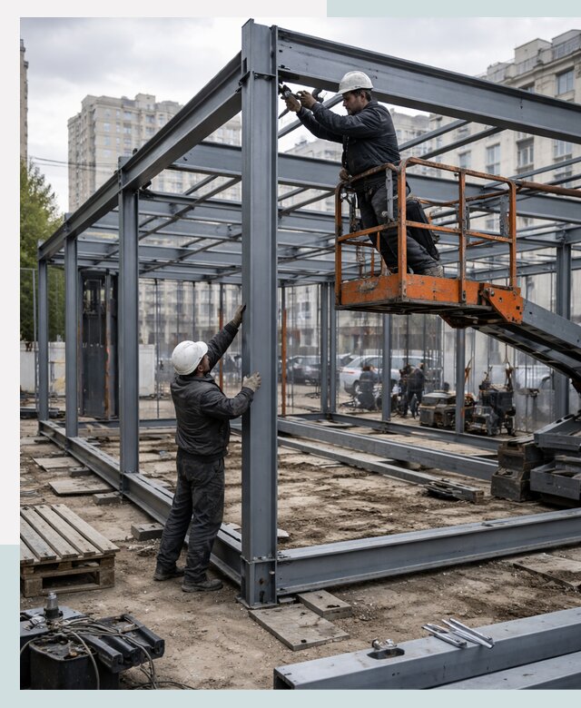 Строительство и монтаж торговых павильонов под ключ в Калуге