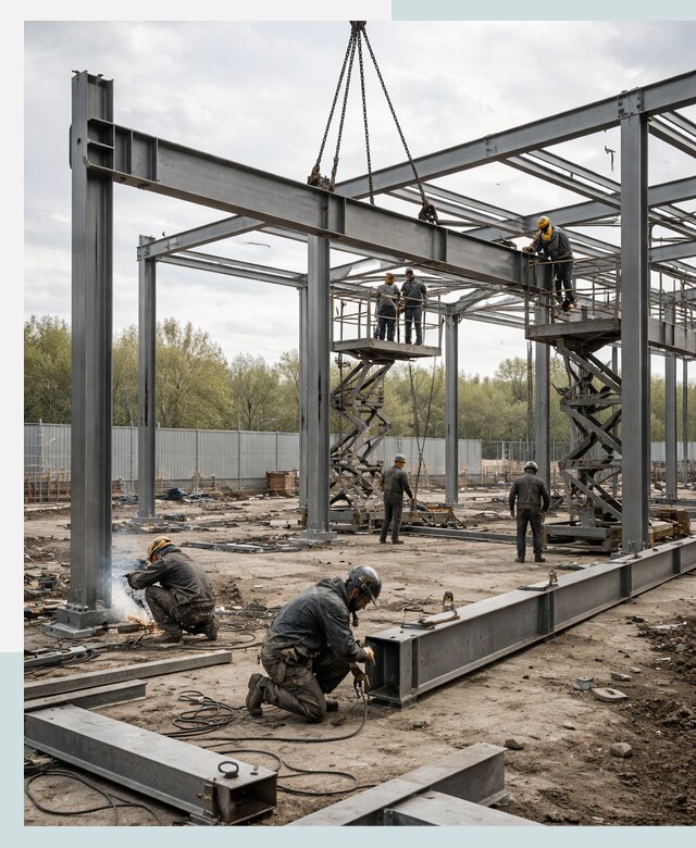 Строительство выставочных павильонов из металлоконструкций в Калуге